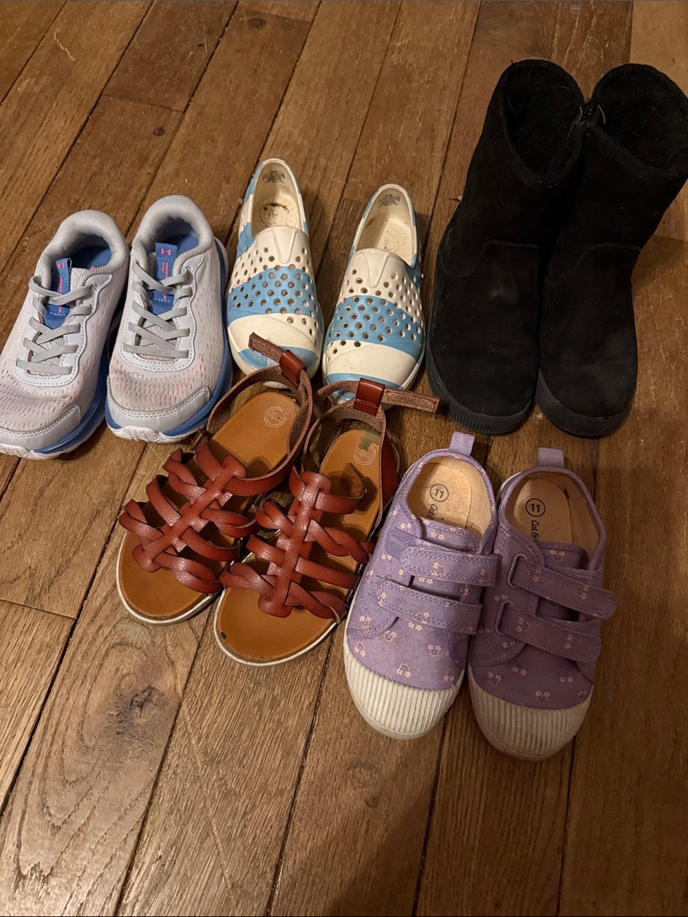 Size 11 toddler shoe lot